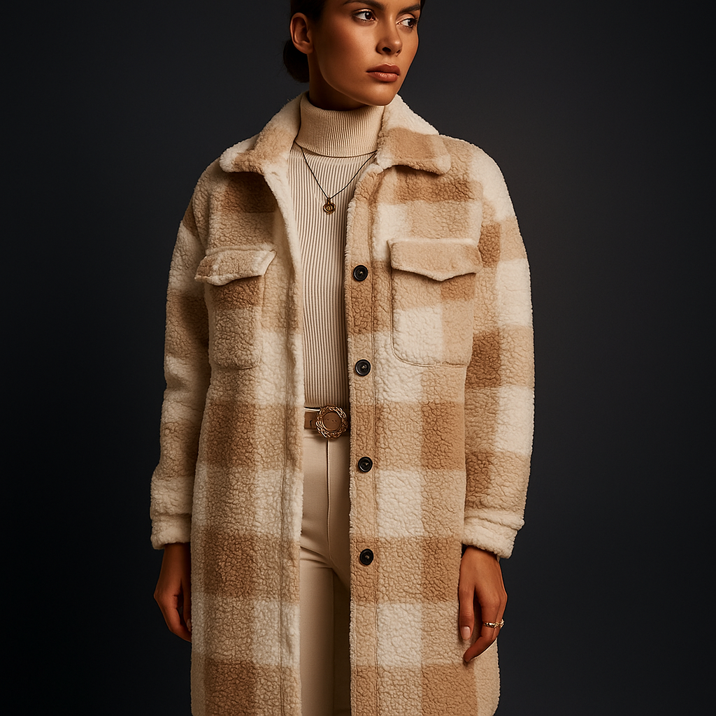 Women's Cozy Fleece Overcoat