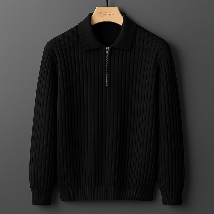 Men's Knit Polo Shirt