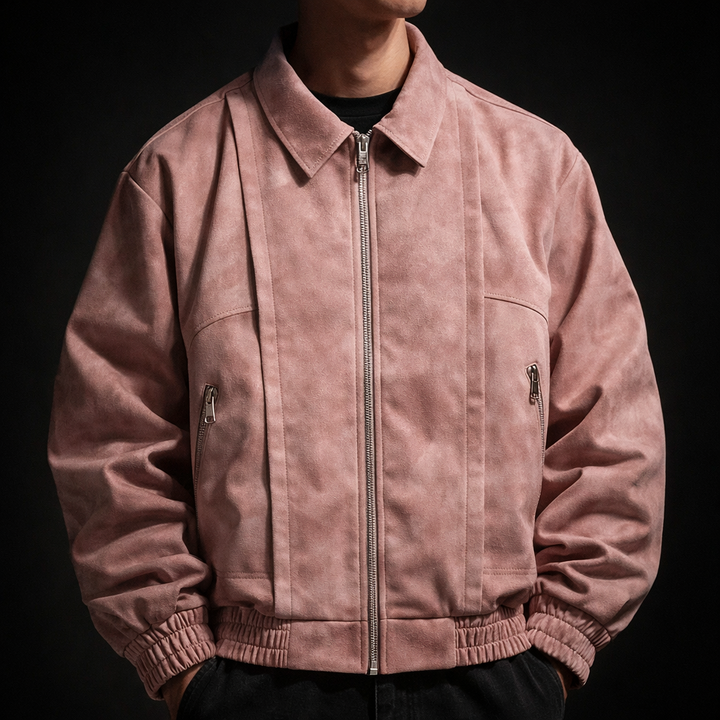 Men's Vintage Suede Jacket