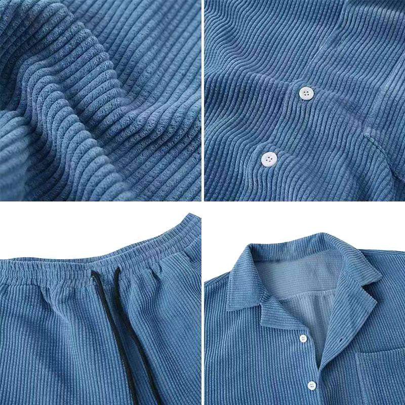 James | Men's Elegant Summer Corduroy Set