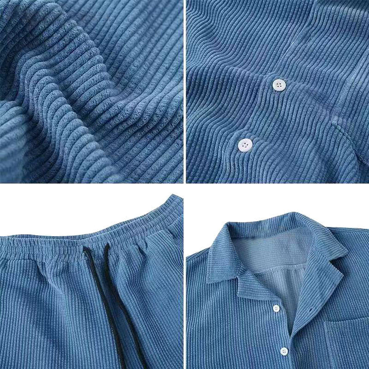 James | Men's Elegant Summer Corduroy Set