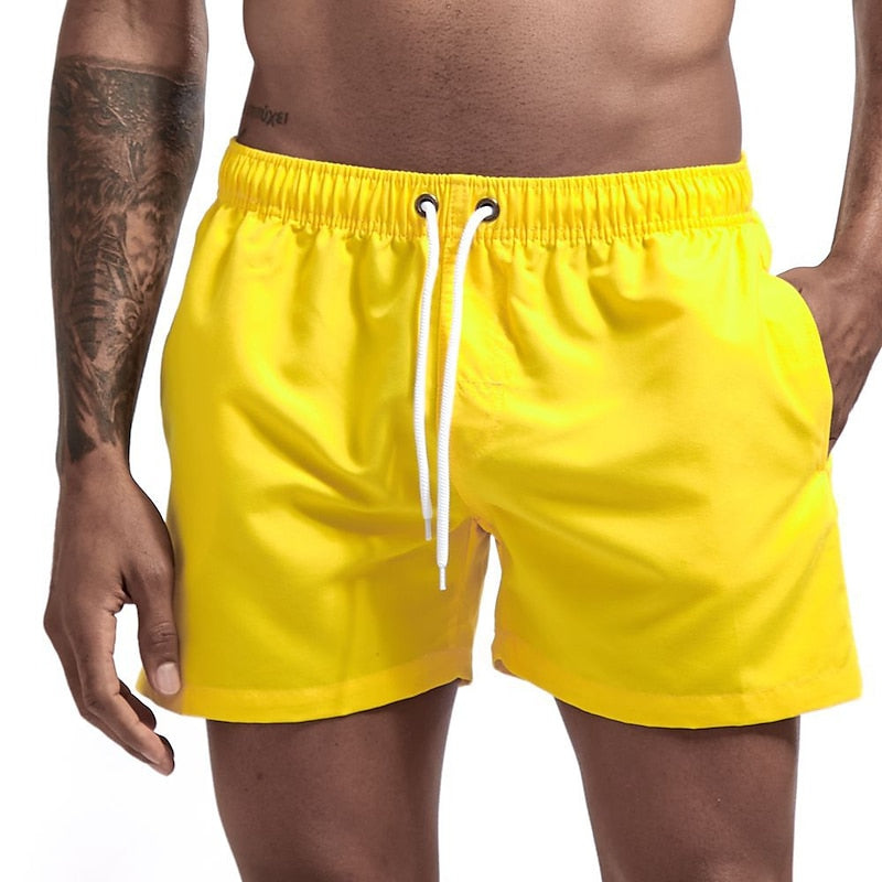 Men's Quick-Dry Swim Shorts for Summer Wear