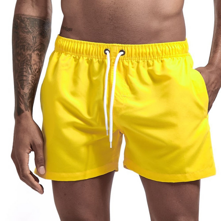 Men's Quick-Dry Swim Shorts for Summer Wear