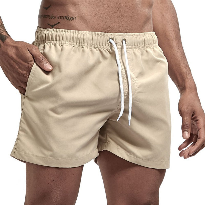 Men's Quick-Dry Swim Shorts for Summer Wear