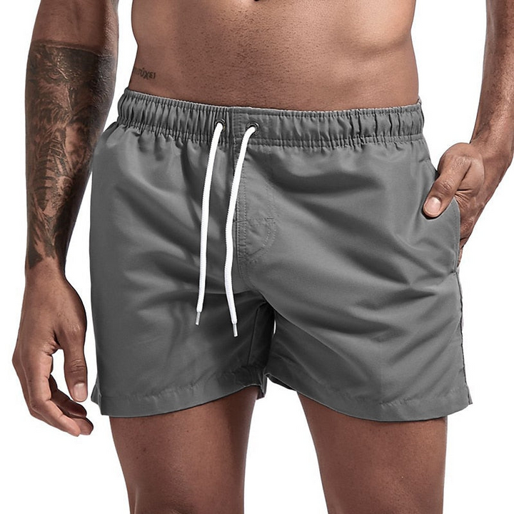 Men's Quick-Dry Swim Shorts for Summer Wear