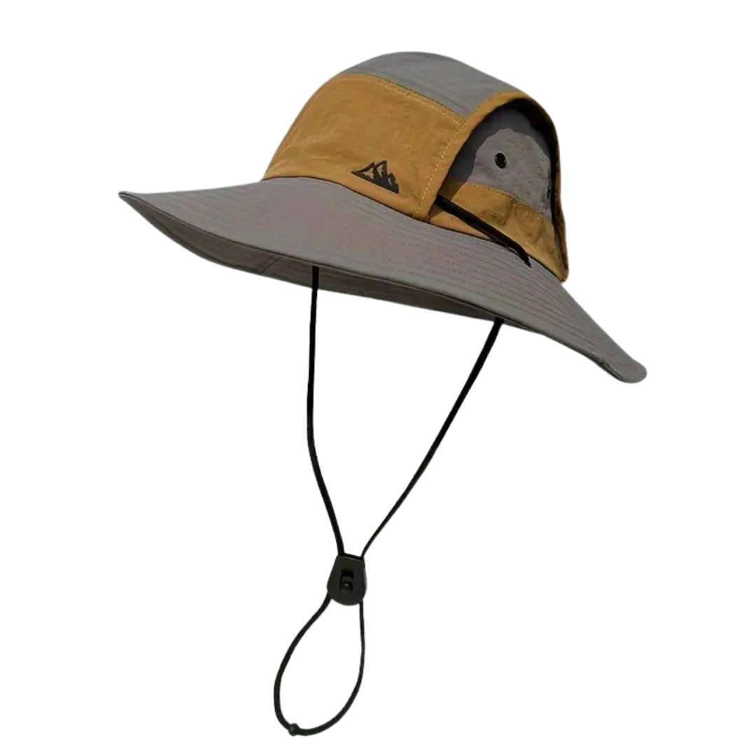 Men's Foldable Outdoor Sun Hat with UV Protection UPF 50+
