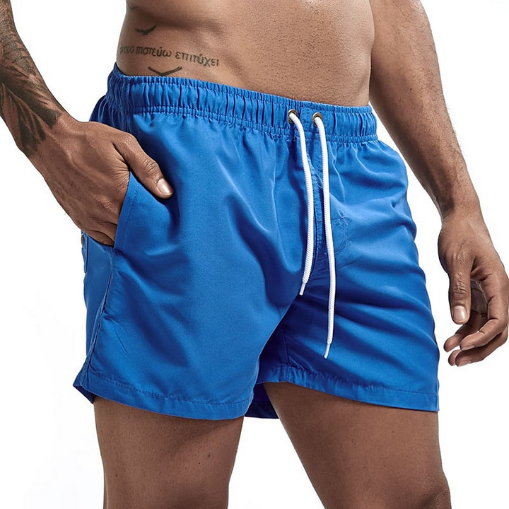 Men's Quick-Dry Swim Shorts for Summer Wear