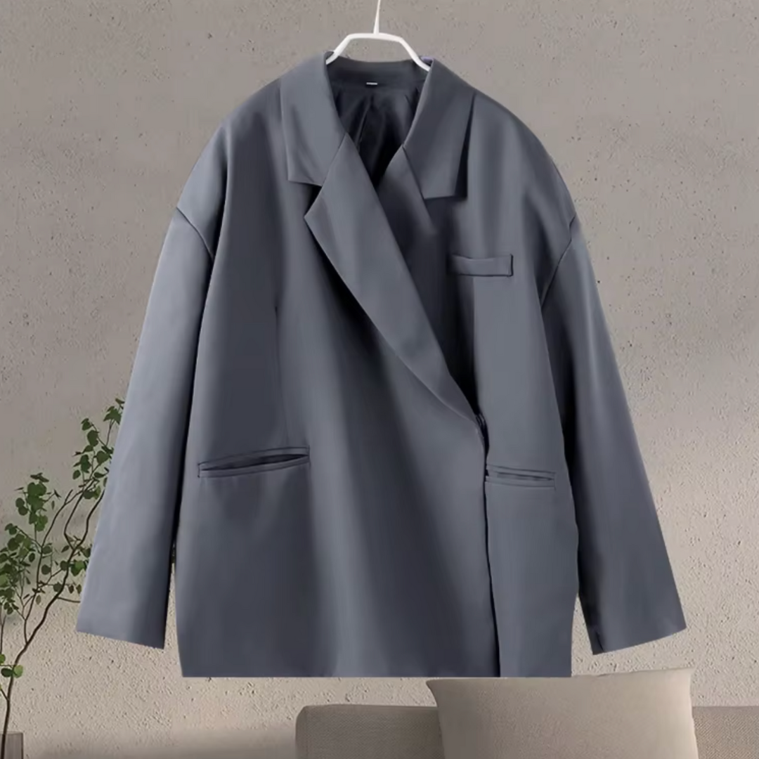 Women's Chic Oversized Blazer for Effortless Style