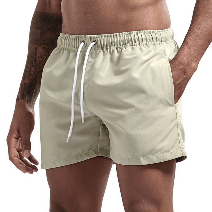Men's Quick-Dry Swim Shorts for Summer Wear