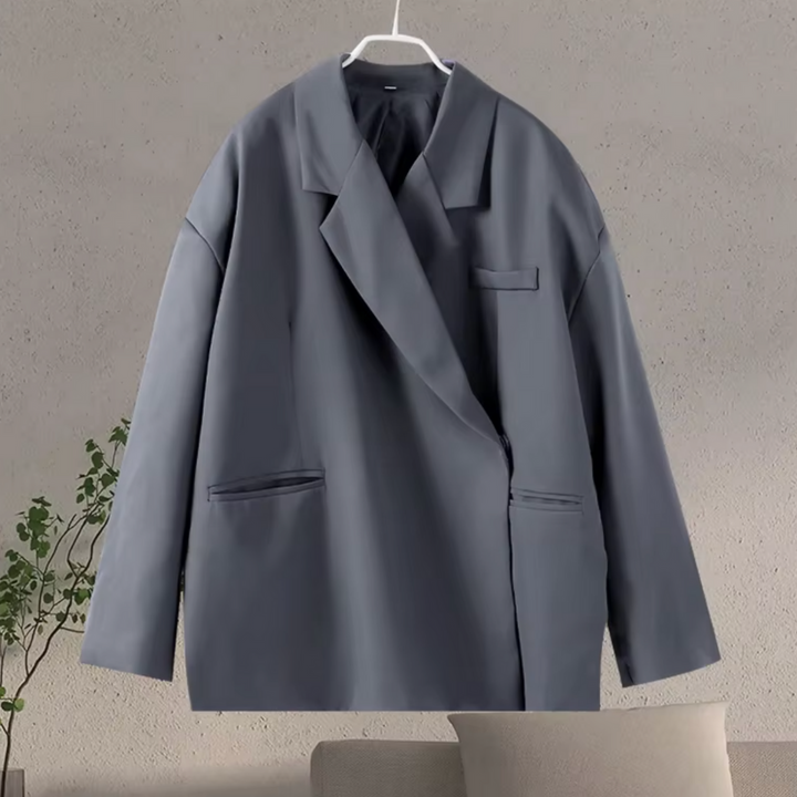 Women's Chic Oversized Blazer for Winter Wear