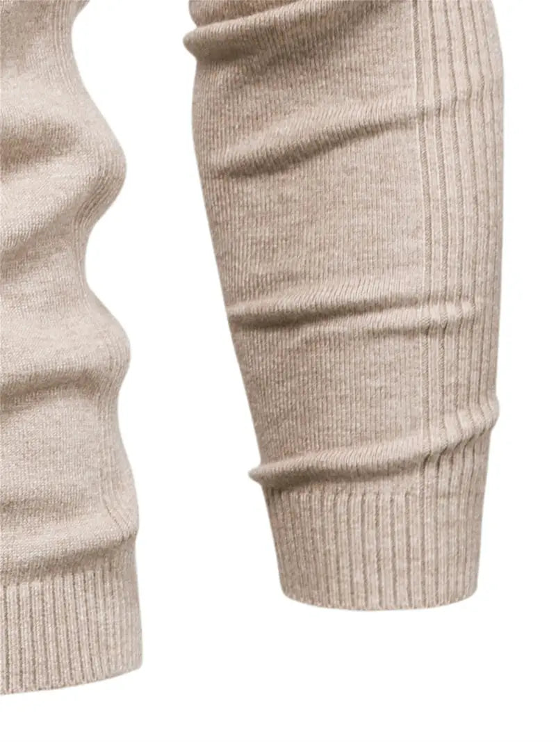 Men's Fitted Turtleneck | Smart Casual Long Sleeve Top