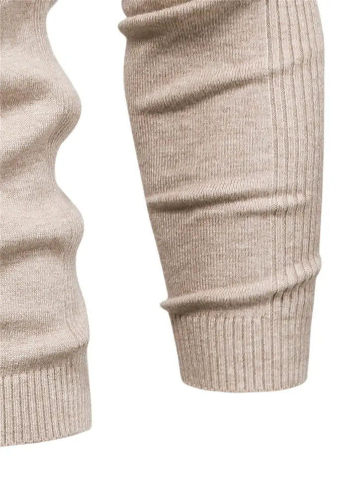 Men's Fitted Turtleneck | Smart Casual Long Sleeve Top