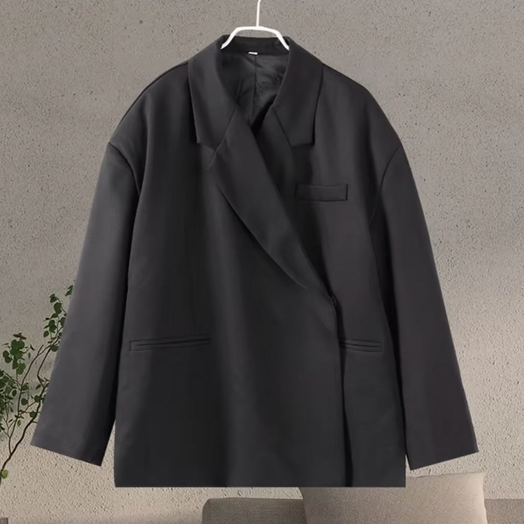 Women's Chic Oversized Blazer for Effortless Style