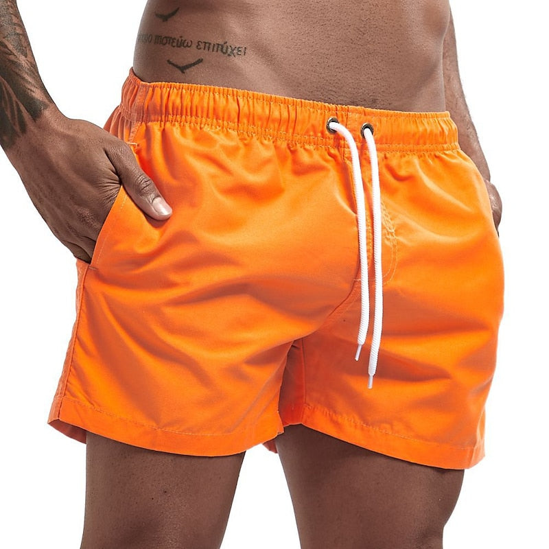 Men's Quick-Dry Swim Shorts for Summer Wear