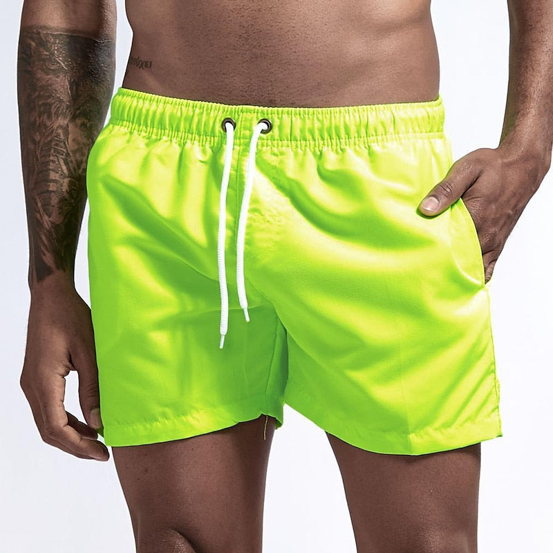 Men's Quick-Dry Swim Shorts for Summer Wear