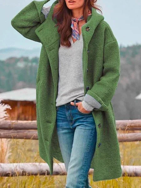 Women's Long Sleeve Casual Fleece Plush Jacket