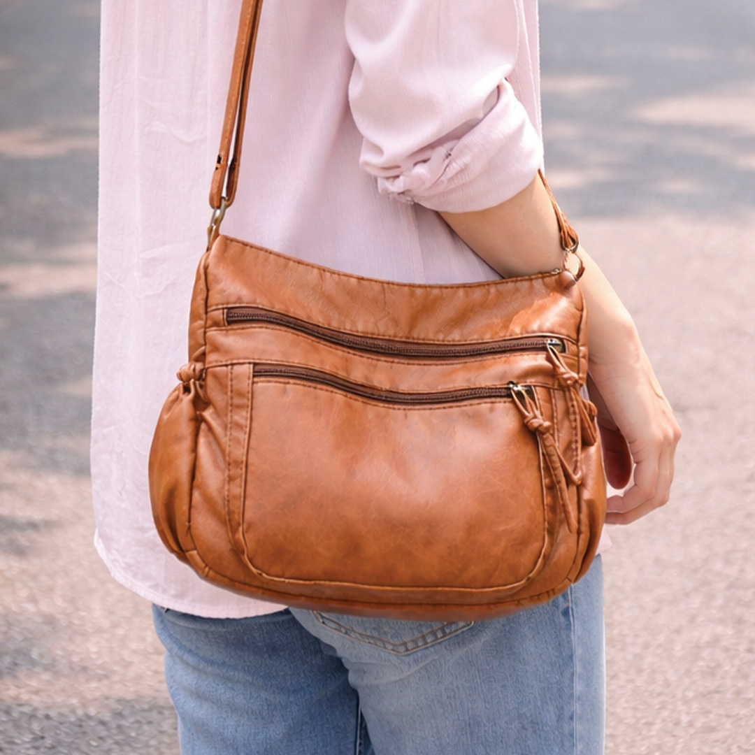 Harlow | Women's Vegan Leather Crossbody Shoulder Bag