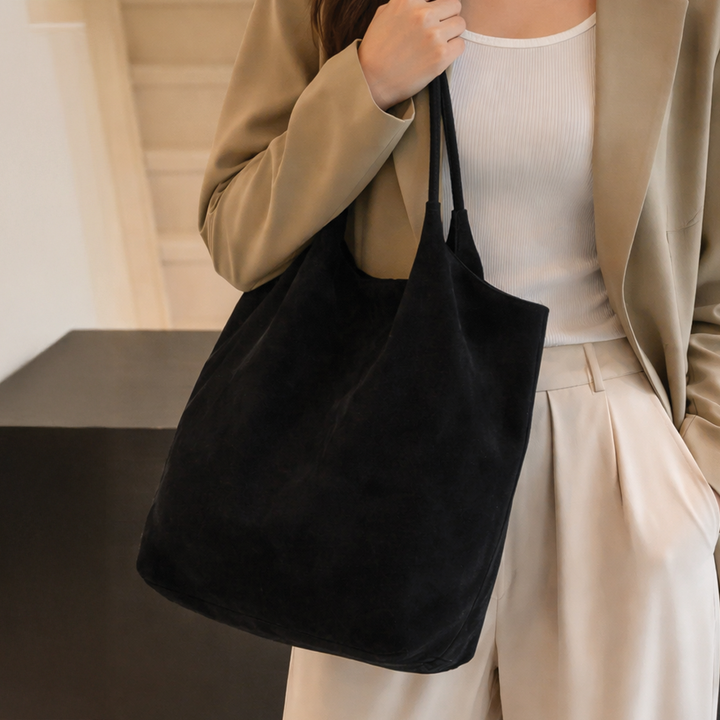 Judy | Women's Suede Tote Handbag