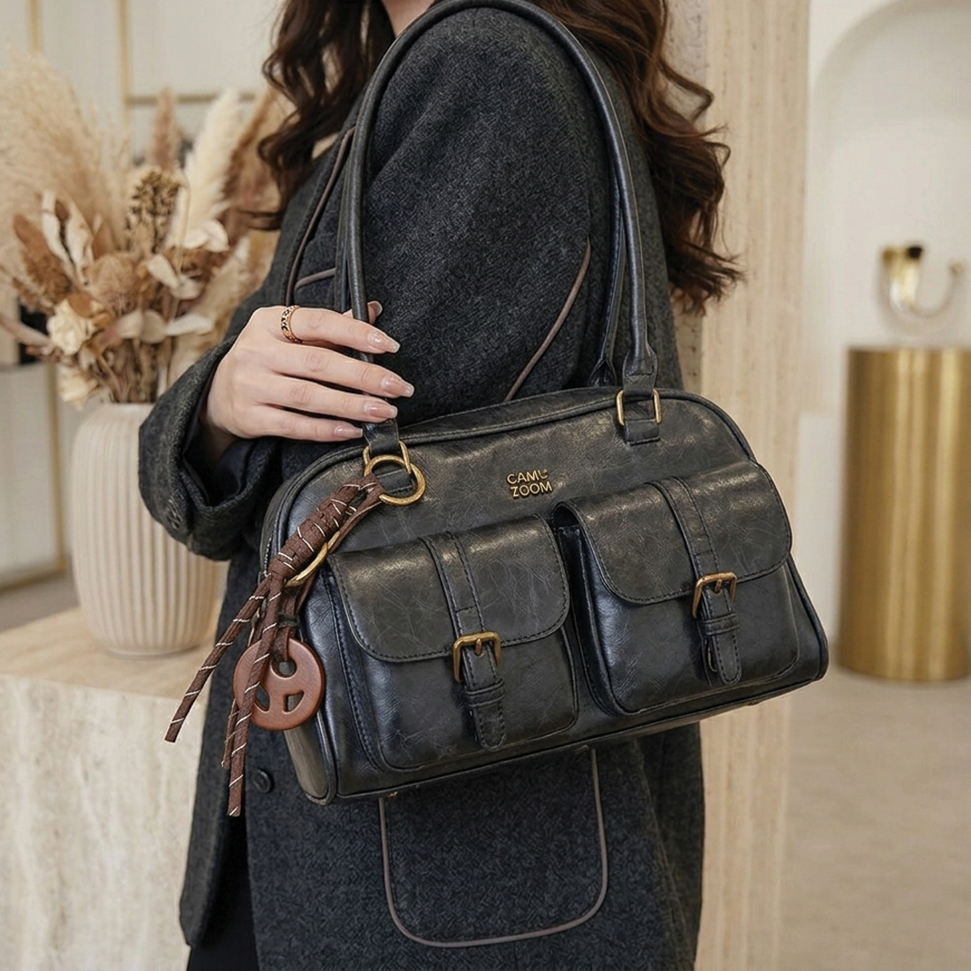 Katherine | Women's Vegan Leather Shoulder Bag