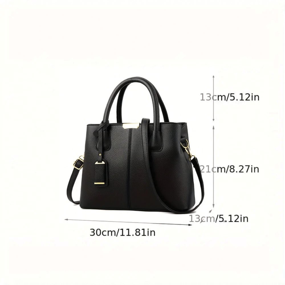 Martha | Women's Vegan Leather Structured Handbag