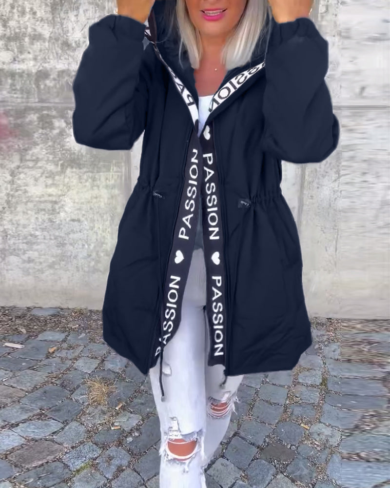 Women's Casual Hooded Coat