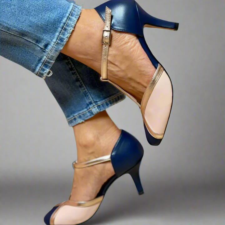 Brunhilde | Women's Elegant Orthopedic Sandals with Heel