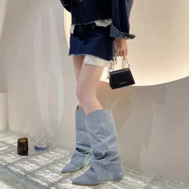 Women's Trendy Knee High Fashion Boots