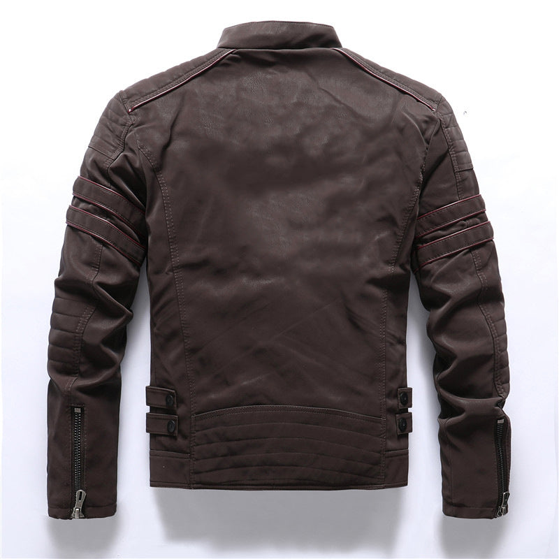 Bastian | Men's Biker Jacket with Zipper