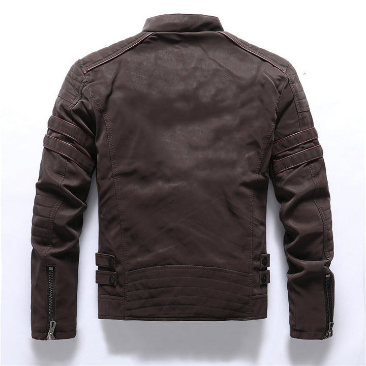Bastian | Men's Biker Jacket with Zipper
