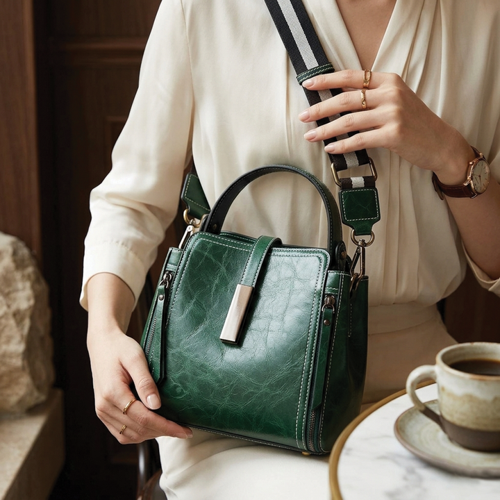 Cathy | Women's Leather Crossbody Purse