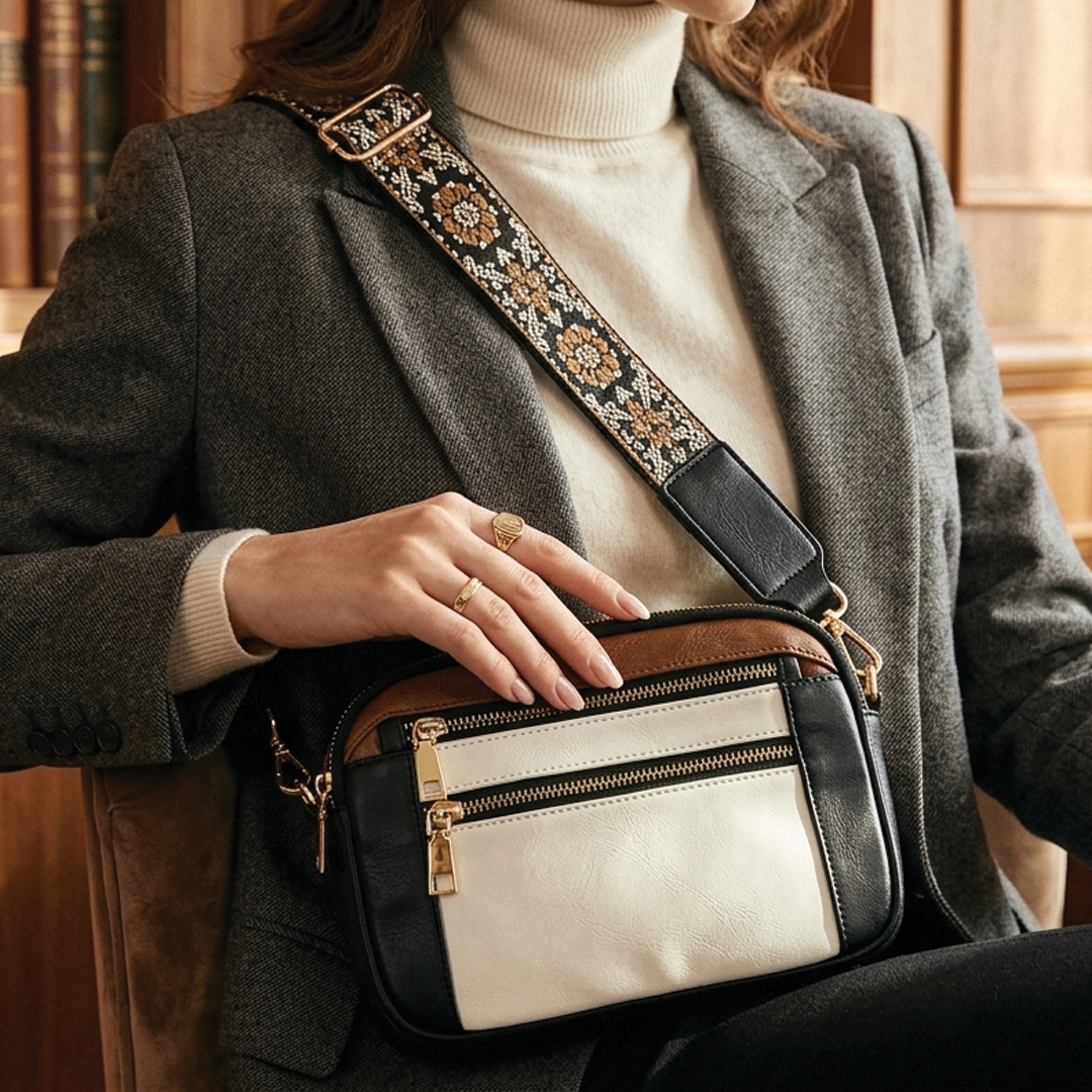 Christine | Women's Vegan Leather Crossbody Bag