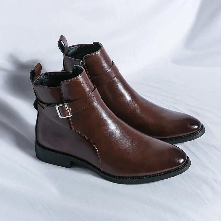 Men's Chelsea Boots | Sleek Classic Design with Side Zipper
