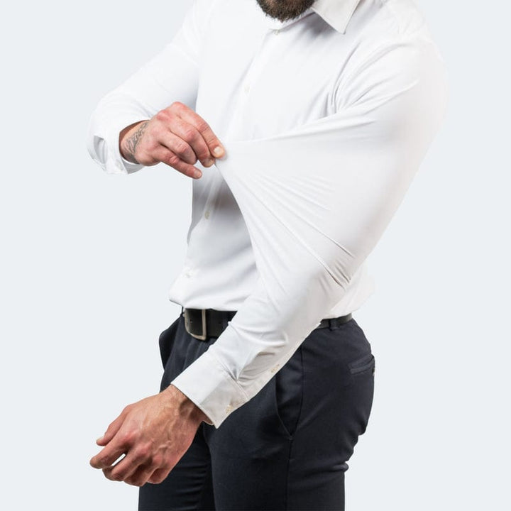 Men's Stretch Casual Chic Button-Up Shirt