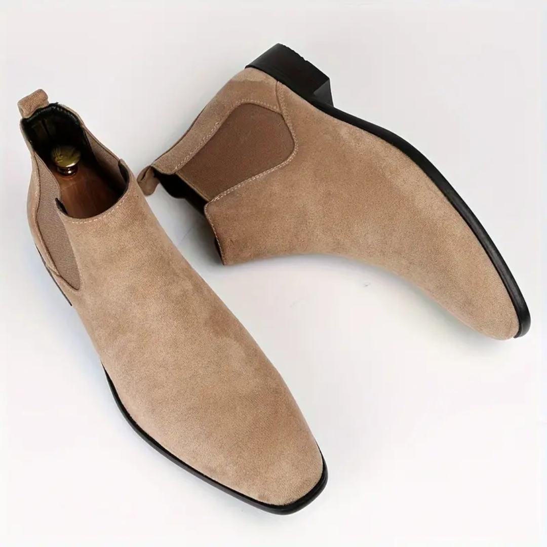 Men's Classic Slip-On Ankle Chelsea Boots
