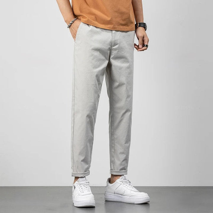 Men's Relaxed Fit Chinos Trousers | Casual Style Pants