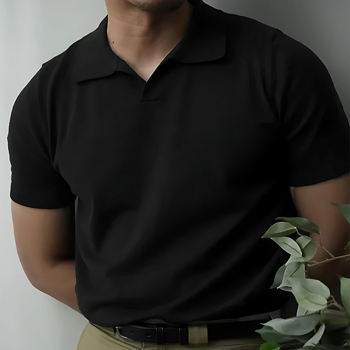 Ryan | Men's Classic V-Neck Polo Shirt, Stylish and Versatile