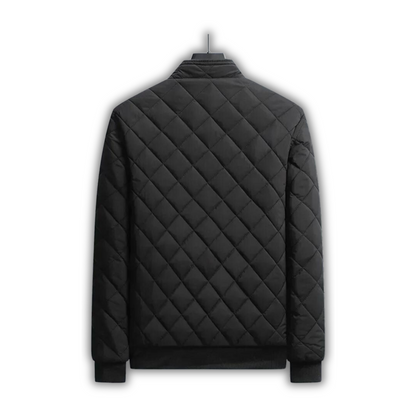Wärmeisolierende, gesteppte Fleecejacke für Herren für den Alltag