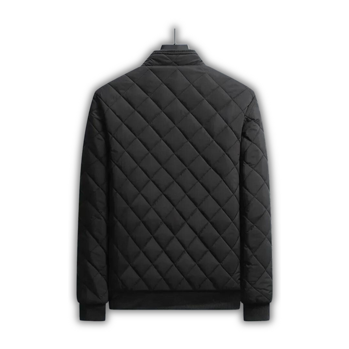 Men's Fleece-Lined Quilted Jacket