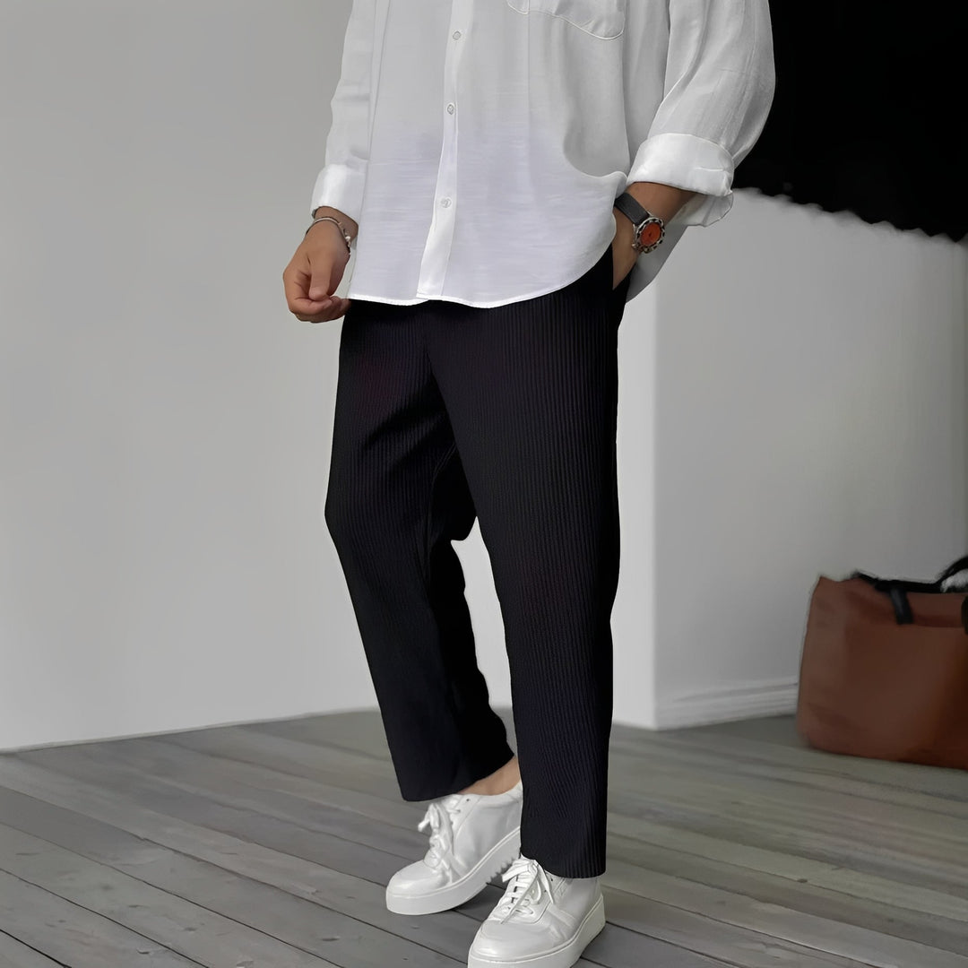Tristan | Men's Casual Loose Straight-Cut Pants