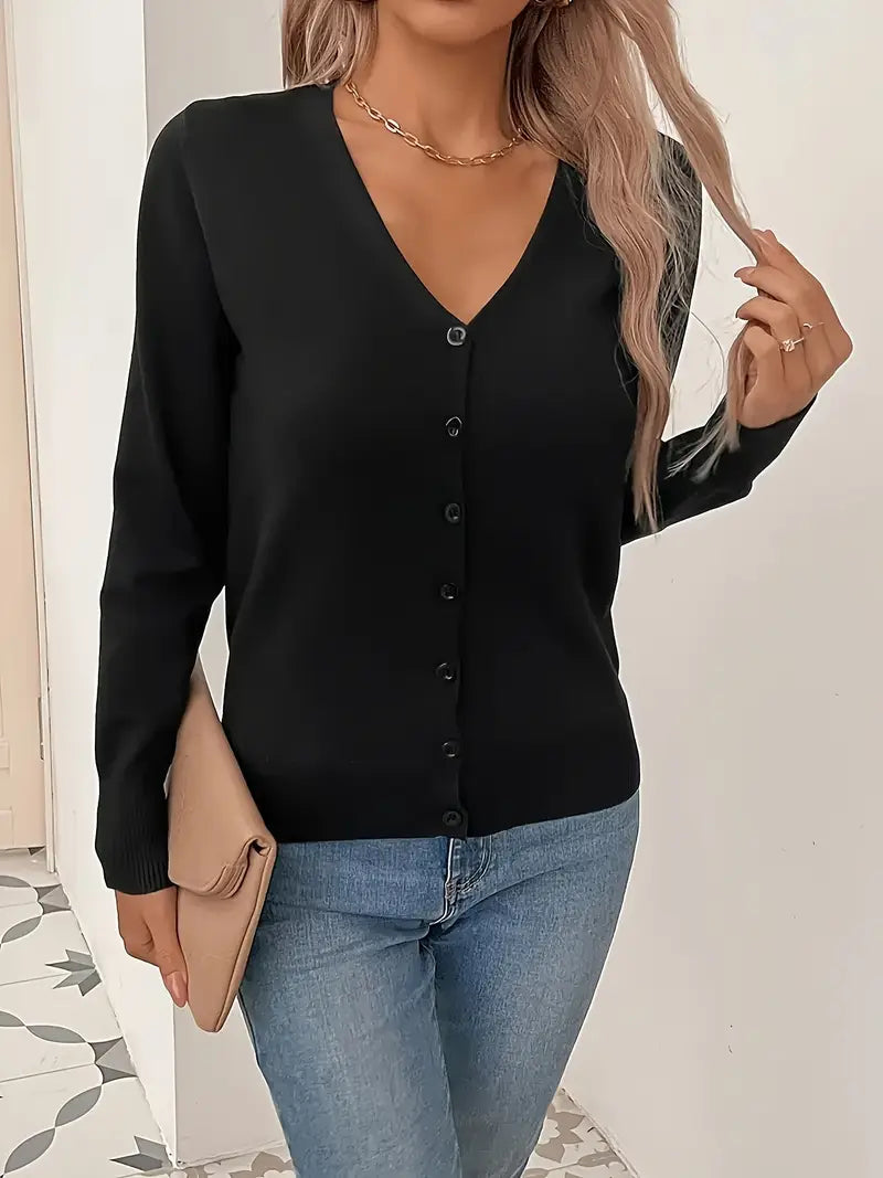 Women's Graceful Minimalist Cardigan
