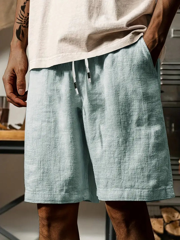 Michael | Men's Casual Summer Shorts with Drawstring and Soft Fabric