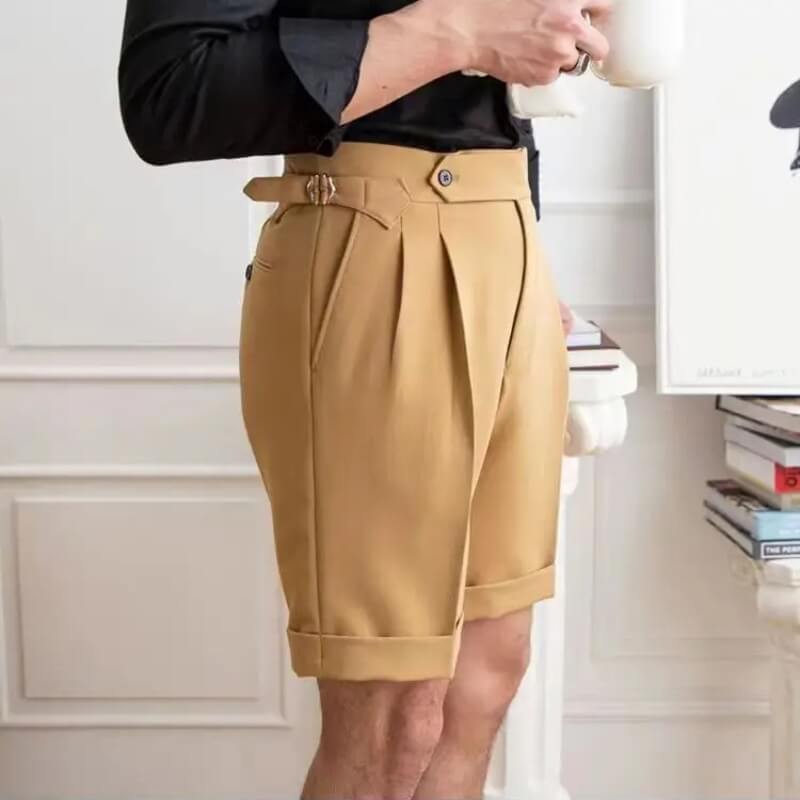 John | Men's Casual Knee-Length Shorts