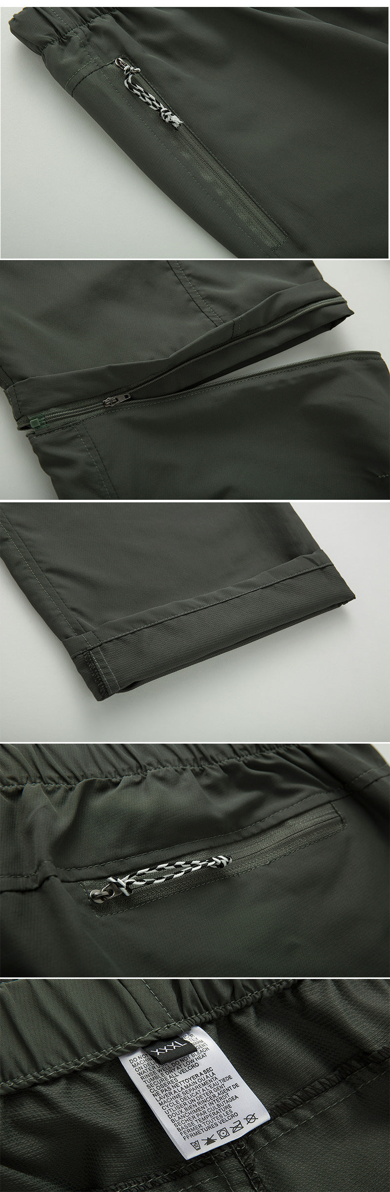 John | Men's Ultimate 2-in-1 Durable Hiking Pants