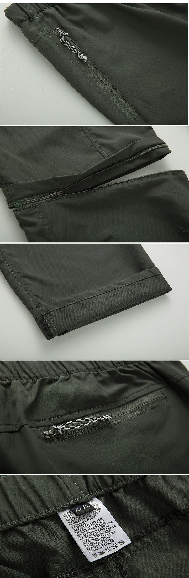 John | Men's Ultimate 2-in-1 Durable Hiking Pants