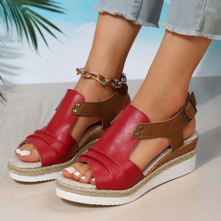 Simone | Women's Comfortable Wedge Heel Sandals
