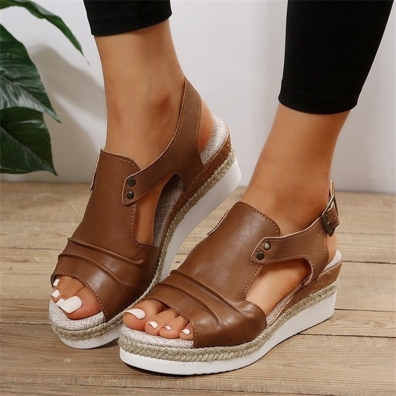 Simone | Women's Comfortable Wedge Heel Sandals