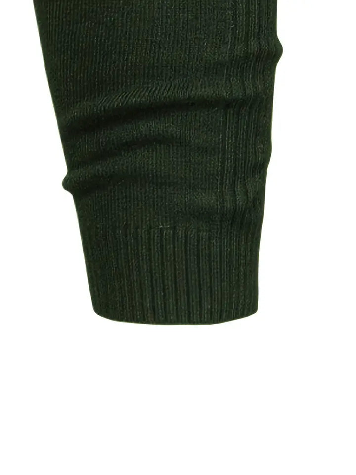 Men's Fitted Turtleneck | Smart Casual Long Sleeve Top