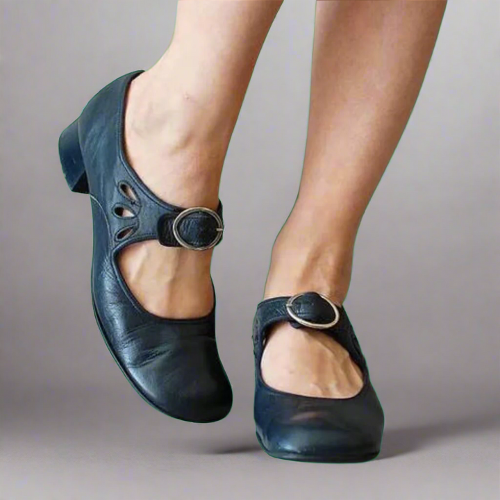 Denise | Women's Comfortable Wedge Orthopedic Leather Sandals
