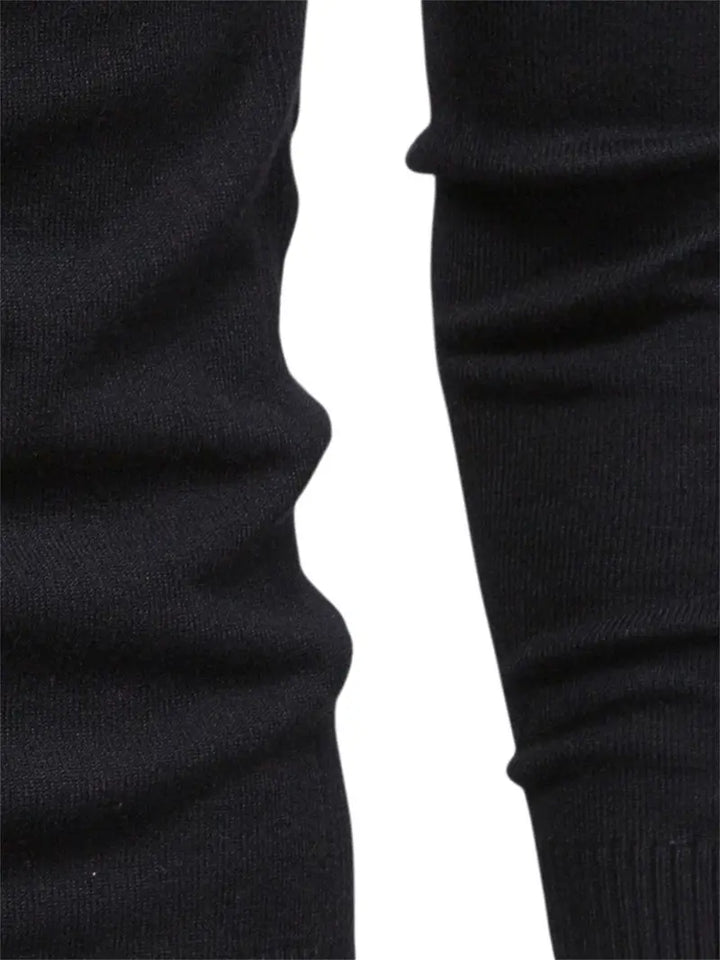 Men's Fitted Turtleneck | Smart Casual Long Sleeve Top