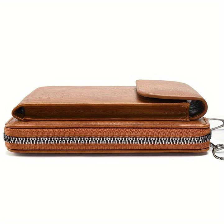Ann | Women's Vegan Leather Crossbody Wallet